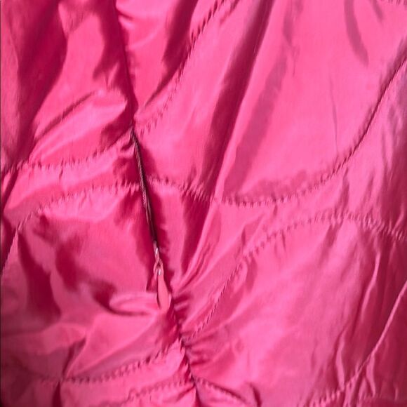 True Religion Red Quilted Puffer Jacket - Picture 12 of 13